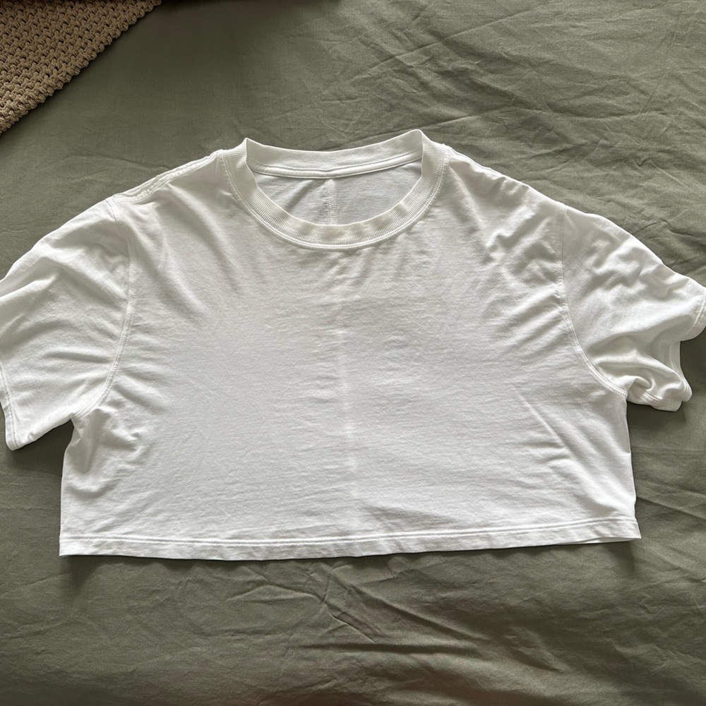 Lululemon All Yours Cropped T-Shirt